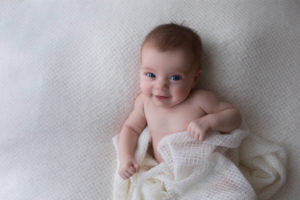 Classic, simple natural light baby photography