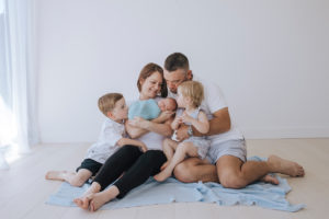 family photography included in newborn sessions