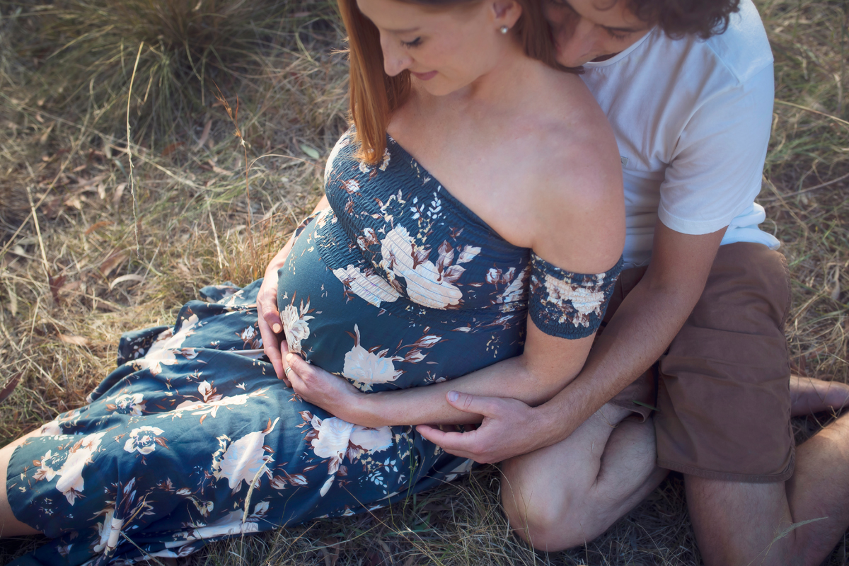 Expectant parents maternity photography shoot